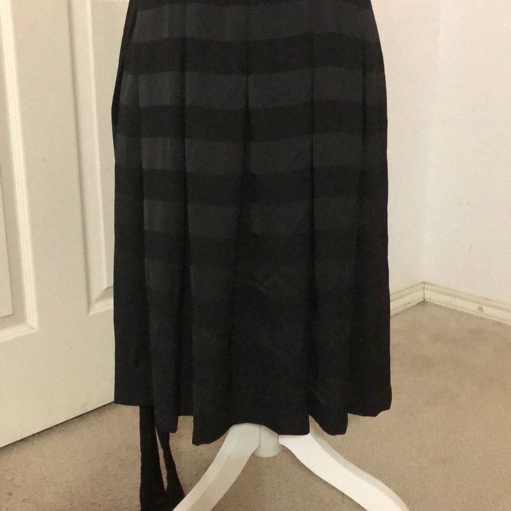 Tommy Hilfiger Striped Satin Fit & Flare Dress - Picture 4 of 6